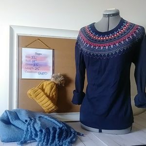 Fair isle sweater